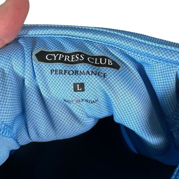 Cypress Club Performance 1/4 Button Up Polo - Picture 7 of 9